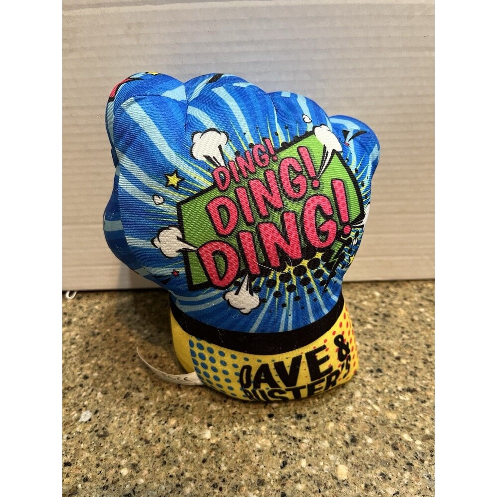 Dave And Buster’s Punching Glove Plush Toy Socker Bobbers Fist Toy Glove